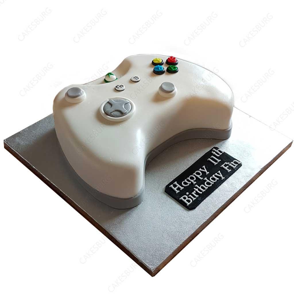 XBOX Game Controller Cake - White