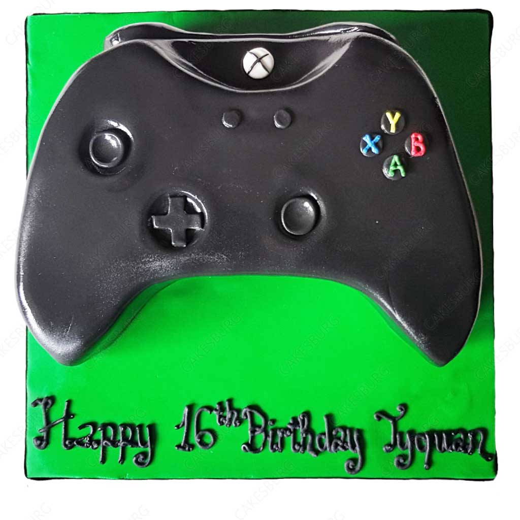 Xbox Controller Cake Template DIY Video Game Controller Box: Free SVG