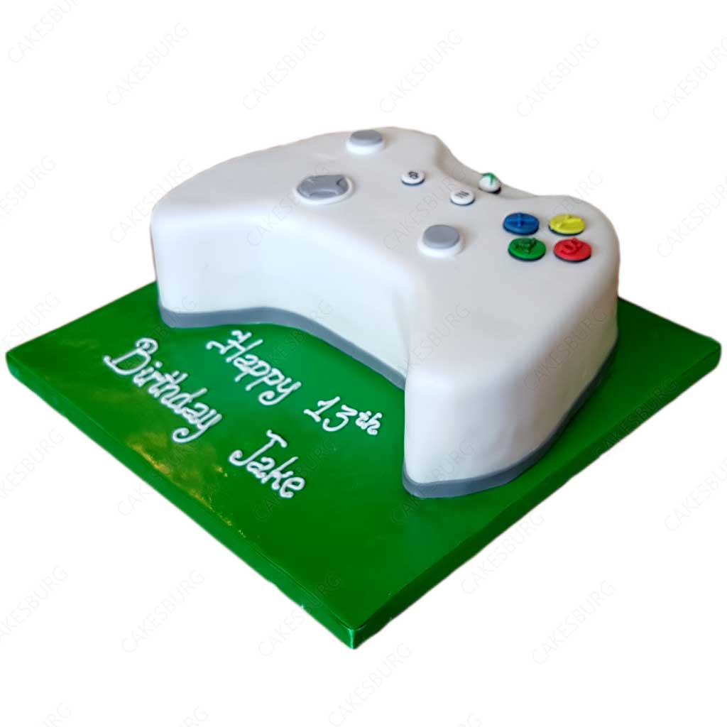 XBOX Game Controller Cake - White #2