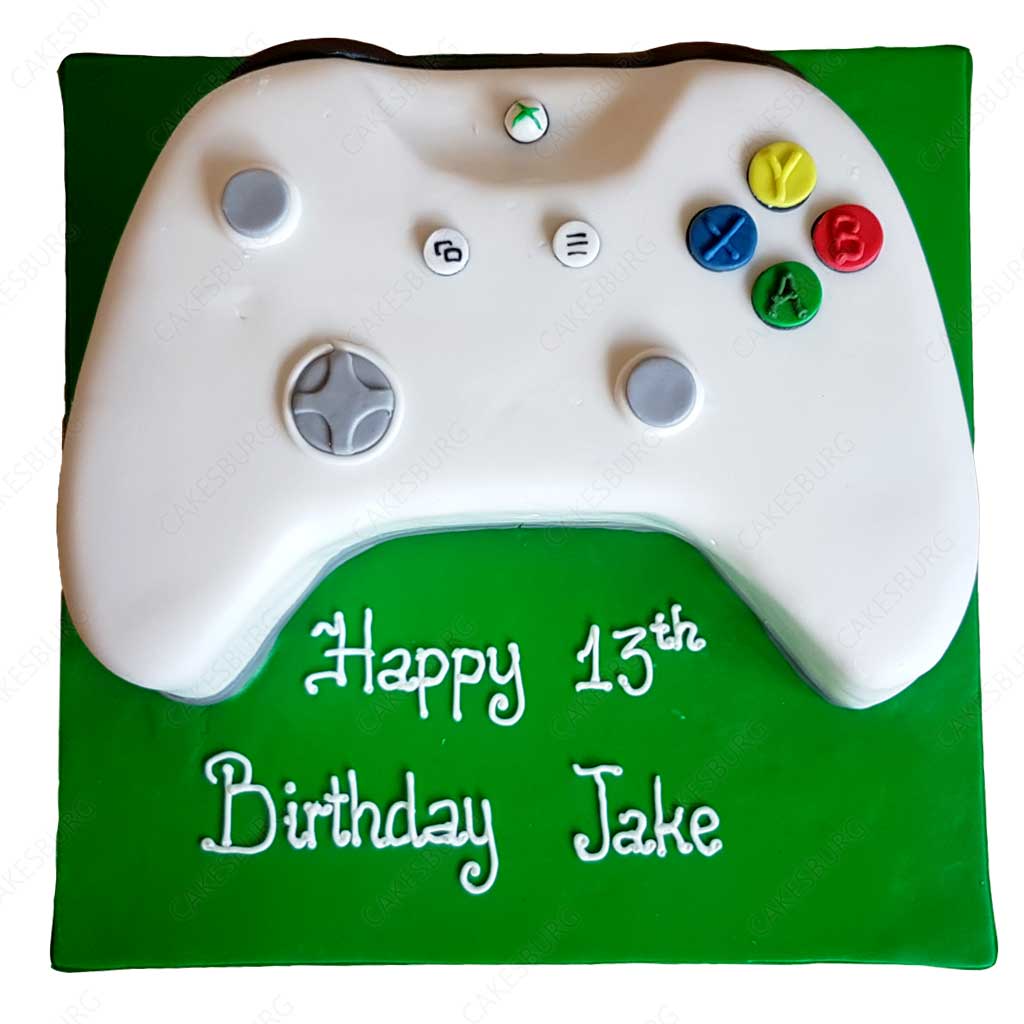 XBOX Game Controller Cake - White #2